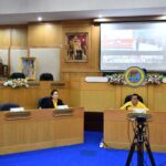 ร่วมการประชุมวีดิโอคอนเฟอเรนซ์ (Video Conference) ชี้แจงงบประมาณรายจ่ายประจำปีงบประมาณ พ.ศ. 2568 กับคณะกรรมาธิการวิสามัญพิจารณาร่างพระราชบัญญัติงบประมาณรายจ่ายประจำปีงบประมาณ พ.ศ. 2568 ณ ห้องประชุมสภา อบจ.ปทุมธานี