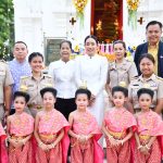 ร่วมพิธีสมโภชศาลหลักเมืองจังหวัดปทุมธานี ประจำปี 2567 ณ บริเวณหน้าศาลหลักเมืองจังหวัดปทุมธานี