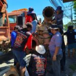 กองป้องกันและบรรเทาสาธารณภัย อบจ.ปทุมธานี ติดตั้งเครื่องสูบน้ำในพื้นที่ อ.ลำลูกกา จ.ปทุมธานี เนื่องจากมีปริมาณน้ำเพิ่มมากขึ้น