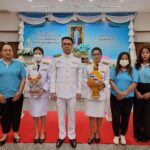 ร่วมพิธีถวายเครื่องราชสักการะและวางพานพุ่ม และพิธีจุดเทียนถวายพระพรชัยมงคล สมเด็จพระนางเจ้าสิริกิติ์ พระบรมราชินีนาถ พระบรมราชชนนีพันปีหลวง เนื่องในโอกาสวันเฉลิมพระชนมพรรษา 12 สิงหาคม 2567 ณ อาคารศาลารักษ์ปทุม ศาลากลางจังหวัดปทุมธานี