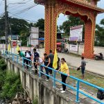 กองป้องกันและบรรเทาสาธารณภัย อบจ.ปทุมธานี ลงพื้นที่ติดตั้งเครื่องสูบน้ำบริเวณประตูระบายน้ำคลองเกาะเกรียง ต.บางคูวัด อ.เมืองปทุมธานี จ.ปทุมธานี
