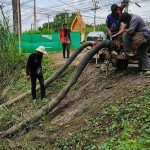 กองป้องกันและบรรเทาสาธารณภัย อบจ.ปทุมธานี ลงพื้นที่บำรุงรักษาเครื่องสูบน้ำที่สนับสนุนการติดตั้งในพื้นที่ จ.ปทุมธานี