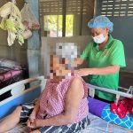 รพ.สต.บึงกาสาม 2 หมู่ที่ 7 สังกัดองค์การบริหารส่วนจังหวัดปทุมธานี จัดกิจกรรรมให้บริการแพทย์แผนไทย และออกตรวจเยี่ยมผู้ป่วย