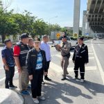 อบจ.ปทุมธานี ลงสำรวจพื้นที่บริเวณสถานที่จัดพิธีทำบุญอุทิศส่วนกุศลให้แก่ผู้ล่วงลับ จากเหตุการณ์ไฟไหม้รถบัสทัศนศึกษา