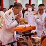 พระบาทสมเด็จพระปรเมนทรรามาธิบดีศรีสินทรมหาวชิราลงกรณฯ พระวชิรเกล้าเจ้าอยู่หัว ทรงพระกรุณาโปรดเกล้าฯ พระราชทานผ้าพระกฐิน ประจำปี 2567 ณ วัดจันทร์กระพ้อ ต.บางเตย อ.สามโคก จ.ปทุมธานี