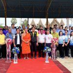นายก อบจ.ปทุมธานี เป็นประธานในพิธีมอบหลังคาคลุมลานอเนกประสงค์แด่วัดศรีคัคณางค์ ตำบลบึงชำอ้อ อำเภอหนองเสือ จังหวัดปทุมธานี