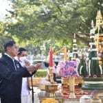 นายก อบจ.ปทุมธานี เป็นประธานพิธีบวงสรวงสักการะศาลหลักเมืองจังหวัดปทุมธานี ซึ่งได้รับความเมตตาจากท่านเจ้าคุณ พระวัชรญาณมุนี (พระอาจารย์เทียนชัย) เป็นประธานฝ่ายสงฆ์ ณ ศาลหลักเมืองจังหวัดปทุมธานี