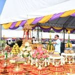พิธีบวงสรวงการจัดงานแข่งขันเรือยาวประเพณี จังหวัดปทุมธานี ชิงถ้วยพระราชทานฯ ประจำปี 2567