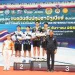 นายก อบจ.ปทุมธานี เป็นประธานพิธีปิดการแข่งขันแบดมินตันปทุมธานี จูเนียร์ อินเตอร์เนชั่นแนล ซีรี่ย์ 2024 (BAT YONEX PATHUMTHANI JUNIOR INTERNATIONAL SERIES 2024) ณ อาคารยิมเนเซี่ยม 4 มหาวิทยาลัยธรรมศาสตร์ ศูนย์รังสิต อำเภอคลองหลวง จังหวัดปทุมธานี