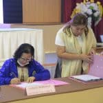 ภาพบรรยากาศการรับสมัครรับเลือกตั้งสมาชิกสภาองค์การบริหารส่วนจังหวัดปทุมธานี วันอังคารที่ 24 ธันวาคม 2567 (วันที่สอง) ณ ห้องประชุมปทุมรัตน์ อาคารเฉลิมพระเกียรติฯ วิทยาลัยการอาชีวศึกษาปทุมธานี ตำบลบางพูน อำเภอเมืองปทุมธานี จังหวัดปทุมธานี