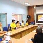 การประชุมรับฟังการนำเสนอบทเรียนสู่การพัฒนาการจัดการเรียนรู้ภาษาอังกฤษสู่​ CEFR ณ ห้องประชุมคลังปัญญา โรงเรียนสามโคก สังกัดองค์การบริหารส่วนจังหวัดปทุมธานี ตำบลบ้านงิ้ว อำเภอสามโคก จังหวัดปทุมธานี