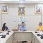 นายก อบจ.ปทุมธานี รวมประชุมหารือแนวทางในการทำงานร่วมกันระหว่าง อบจ.ปทุมธานี กับ องค์การนักศึกษามหาวิทยาลัยธรรมศาสตร์ ณ ห้องประชุมมหาหงส์ (ชั้น 3) องค์การบริหารส่วนจังหวัดปทุมธานี