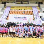 พิธีปิดมหกรรมการแข่งขันกีฬานักเรียน นักศึกษา จังหวัดปทุมธานี ประจำปี 2568 (PATHUM THANI GAMES) ณ ยิมเนเซียม 5 มหาวิทยาลัยธรรมศาสตร์ ศูนย์รังสิต ตำบลคลองหนึ่ง อำเภอคลองหลวง จังหวัดปทุมธานี