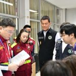 ร่วมสังเกตการณ์ฝึกซ้อมแผนตอบโต้ภัยพิบัติด้านการแพทย์และสาธารณสุขในภูมิภาคอาเซียน ครั้งที่ 6 ณ กองบังคับการตำรวจตระเวนชายแดนภาค 1 ตำบลคลองห้า อำเภอคลองหลวง จังหวัดปทุมธานี
