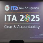 การประชุมชี้แจงหลักเกณฑ์การประเมินคุณธรรมและความโปร่งใสในการดำเนินงานของหน่วยงานภาครัฐ (Integrity & Transparency Assessment : ITA) ประจำปีงบประมาณ พ.ศ. 2568