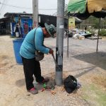 องค์การบริหารส่วนจังหวัดปทุมธานี ดำเนินการซ่อมแซมไฟฟ้าส่องสว่างทางสาธารณะ บริเวณถนนสายบ้านคลองสิบสองล่าง – บ้านคลองหกวา