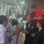 พลตำรวจโท คำรณ​วิทย์​ ธูปกระจ่าง ลงพื้นที่โรงพยาบาลธัญบุรี ให้กำลังใจผู้ป่วย​ และญาติ​รวมถึงเจ้าหน้าที่ทุกหน่วยงานที่ร่วมปฏิบัติหน้าที่ หลังจากเกิดเหตุแผ่นดินไหว