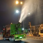 องค์การบริหารส่วนจังหวัดปทุมธานี นำรถฉีดพ่นละอองฝอยลงพื้นที่ เพื่อดำเนินการลดปริมาณฝุ่น PM2.5