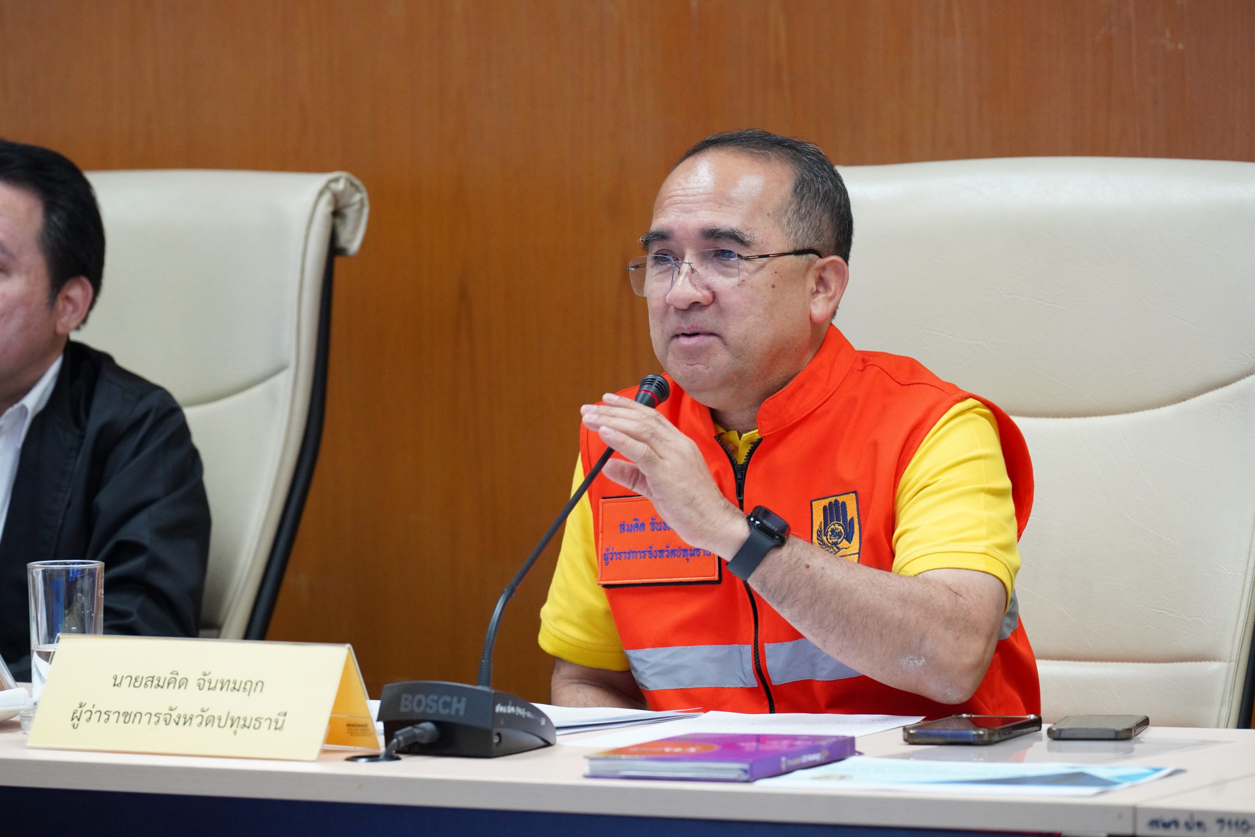 You are currently viewing การประชุมกองบัญชาการป้องกันและบรรเทาสาธารณภัยแห่งชาติ (บกปภ.ช.) เพื่อติดตามสถานการณ์ ผลกระทบ และการแก้ไขปัญหาภัยจากแผ่นดินไหว