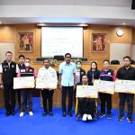 พิธีมอบเงินงบประมาณสนับสนุนโครงการจากกองทุนฟื้นฟูสมรรถภาพ จังหวัดปทุมธานี