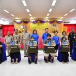 พิธีมอบสิ่งของพระราชทานช่วยเหลือผู้ประสบอัคคีภัยของมูลนิธิราชประชานุเคราะห์ ในพระบรมราชูปถัมภ์