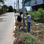 องค์การบริหารส่วนจังหวัดปทุมธานี ดำเนินการซ่อมแซมไฟฟ้าส่องสว่างทางสาธารณะ บริเวณถนน คสล. ทางหลวงชนบท สายแยกทางหลวง 346 – บ้านทองสะอาด