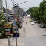องค์การบริหารส่วนจังหวัดปทุมธานี ดำเนินการซ่อมแซมไฟฟ้าส่องสว่างทางสาธารณะ บริเวณถนนเลียบคลองเปรมประชากร ตำบลบางพูน อำเภอเมืองปทุมธานี เชื่อมตำบลเชียงรากน้อย อำเภอสามโคก