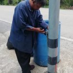 องค์การบริหารส่วนจังหวัดปทุมธานี ดำเนินการซ่อมแซมไฟฟ้าส่องสว่างทางสาธารณะ บริเวณถนนเลียบคลองเปรมประชากร อำเภอเมืองปทุมธานี