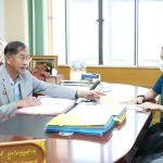 นายกองค์การบริหารส่วนจังหวัดปทุมธานี เป็นวิทยากรบรรยายพิเศษเรื่อง การสืบสานประเพณีจุดลูกหนู (จรวดมอญ)