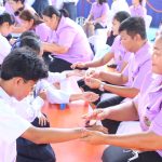 โรงเรียนสามโคก สังกัดองค์การบริหารส่วนจังหวัดปทุมธานี จัดกิจกรรม “พิธีมอบตัวเป็นศิษย์” ให้กับนักเรียนระดับชั้นมัธยมศึกษาปีที่ 1 ระดับชั้นมัธยมศึกษาปีที่ 4 และนักเรียนที่เข้าเรียนระหว่างปีการศึกษา