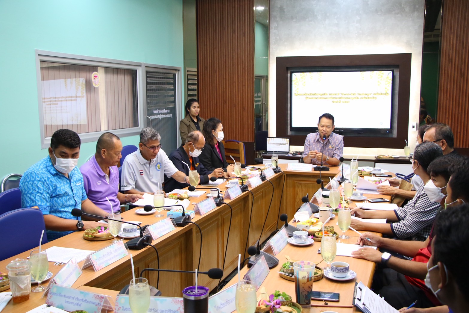 You are currently viewing ประชุม คณะกรรมการการประกวดระเบียบแถวลูกเสือ เนตรนารี ระดับจังหวัดปทุมธานี ของสำนักงานศึกษาธิการจังหวัดปทุมธานี ณ ห้องประชุมคลังปัญญาโรงเรียนสามโคก