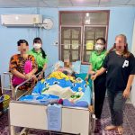 โรงพยาบาลส่งเสริมสุขภาพตำบลคูขวาง อำเภอลาดหลุมแก้ว ลงพื้นที่เยี่ยมประเมินอาการผู้ป่วยติดบ้านติดเตียง