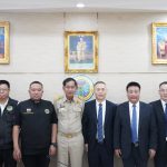 องค์การบริหารส่วนจังหวัดปทุมธานี ต้อนรับนายหวัง เยว่ รองนายกเทศมนตรีเมืองเหมยซาน สาธารณรัฐประชาชนจีน และคณะ