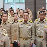 นายกองค์การบริหารส่วนจังหวัดปทุมธานี ร่วมต้อนรับ นายอนุทิน ชาญวีรกูล รองนายกรัฐมนตรี และรัฐมนตรีว่าการกระทรวงมหาดไทย ในโอกาสเป็นวิทยากรบรรยายพิเศษในหัวข้อ “ภารกิจสำคัญของกระทรวงมหาดไทย”