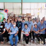 กองสาธารณสุข องค์การบริหารส่วนจังหวัดปทุมธานี ลงพื้นที่ให้บริการวัคซีนป้องกันโรคไข้หวัดใหญ่ 4 สายพันธุ์ ณ ศาลาเอนกประสงค์วัดนาบุญ ต.รังสิต อ.ธัญบุรี