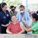 โรงพยาบาลส่งเสริมสุขภาพตำบล ในสังกัดองค์การบริหารส่วนจังหวัดปทุมธานี ให้บริการวัคซีนไข้หวัดใหญ่ 4 สายพันธุ์