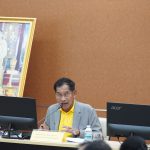 การประชุมเตรียมความพร้อมและติดตามสถานการณ์น้ำในพื้นที่จังหวัดปทุมธานี ประจำปี 2568