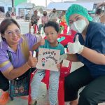 โรงพยาบาลส่งเสริมสุขภาพตำบลอำเภอลำลูกกา​ ให้บริการฉีดวัคซีนป้องกันโรคไข้หวัดใหญ่ 4 สายพันธุ์