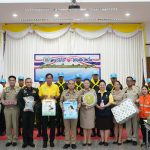พิธีเปิดศูนย์รับบริจาคสิ่งของจังหวัดปทุมธานี ในโครงการ “ รวมใจ ไทยเป็นหนึ่ง ”