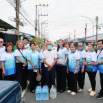 ประธานองค์กรพัฒนาสตรีองค์การบริหารส่วนจังหวัดปทุมธานี พร้อมด้วย ที่ปรึกษากิตติมศักดิ์องค์กรพัฒนาสตรี อบจ.ปทุมธานี และเจ้าหน้าที่ ลงพื้นที่เยี่ยมบ้านผู้ด้อยโอกาส ในเขตพื้นที่อำเภอธัญบุรี จังหวัดปทุมธานี