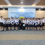 โรงเรียนสามโคก สังกัดองค์การบริหารส่วนจังหวัดปทุมธานี นำนักเรียนเข้าร่วมการอบรมเรื่อง “บวร ในยุควิกฤต : เสาหลัก หรือ เสาหัก ” และการนำเสนอแผนยุทธศาสตร์กระบวนการยุติธรรม