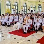 อบจ.ปทุมธานี ร่วมพิธีเจริญพระพุทธมนต์เฉลิมพระเกียรติสมเด็จพระเจ้าน้องนางเธอ เจ้าฟ้าจุฬาภรณวลัยลักษณ์ อัครราชกุมารีกรมพระศรีสวางควัฒน วรขัตติยราชนารี เนื่องในโอกาสวันคล้ายวันประสูติ 4 กรกฎาคม ณ ศาลาหอเขียว วัดโบสถ์ ตำบลบ้านกลาง อำเภอเมืองปทุมธานี จังหวัดปทุมธานี