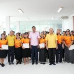 แสดงความยินดี กับผู้ที่สำเร็จการศึกษาจากโรงเรียนผู้สูงอายุเทศบาลตำบลหนองเสือ ประจำปี พ.ศ. 2568