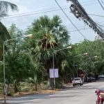 กองช่าง ดำเนินการซ่อมแซมไฟฟ้าส่องสว่างทางสาธารณะ บริเวณหมู่ที่ 1 – 13 ตำบลคลองหก อำเภอคลองหลวง จังหวัดปทุมธานี