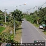 กองช่าง ดำเนินการซ่อมแซมไฟฟ้าส่องสว่างทางสาธารณะ บริเวณถนนทางหลวงท้องถิ่น สายบ้านท่าลาน – บ้านคลองน้ำแล้ง ตำบลสามโคก – ตำบลกระแชง อำเภอสามโคก จังหวัดปทุมธานี
