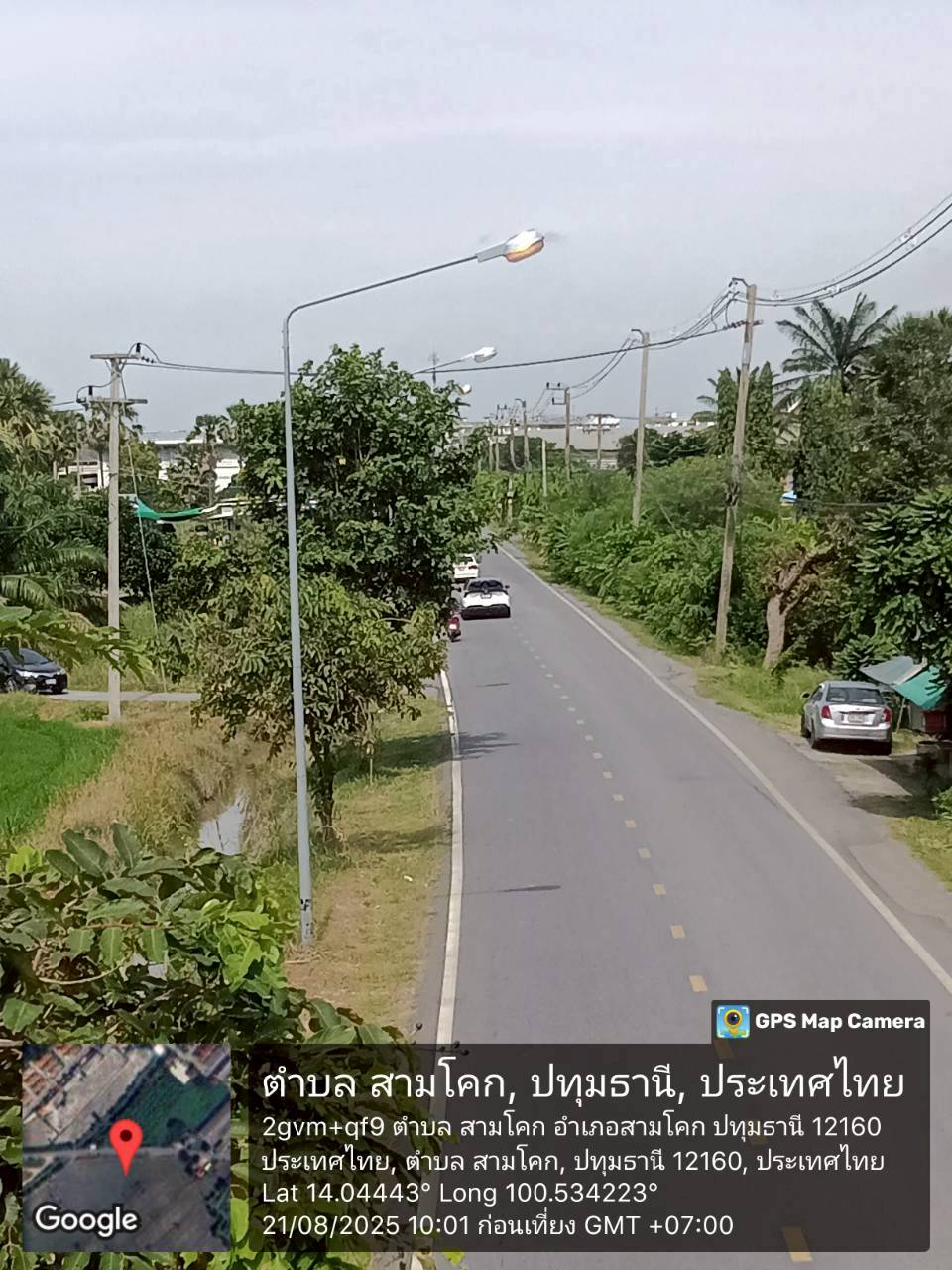 You are currently viewing กองช่าง ดำเนินการซ่อมแซมไฟฟ้าส่องสว่างทางสาธารณะ บริเวณถนนทางหลวงท้องถิ่น สายบ้านท่าลาน – บ้านคลองน้ำแล้ง ตำบลสามโคก – ตำบลกระแชง อำเภอสามโคก จังหวัดปทุมธานี