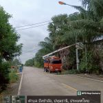กองช่าง ดำเนินการซ่อมแซมไฟฟ้าส่องสว่างทางสาธารณะ บริเวณถนนสายเลียบคลอง 8 ฝั่งตะวันออก หมู่ที่ 5 , 6 และหมู่ที่ 7 ตำบลบึงชำอ้อ อำเภอหนองเสือ จังหวัดปทุมธานี