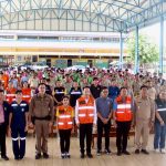 ร่วมพิธีเปิดโครงการรณรงค์ขับขี่ปลอดภัยเพื่อขับเคลื่อนแผนปฏิบัติการความปลอดภัยทางถนนจังหวัดปทุมธานี ณ โรงเรียนวัดราษฎรบํารุง ตำบลบึงกาสาม อำเภอหนองเสือ จังหวัดปทุมธานี